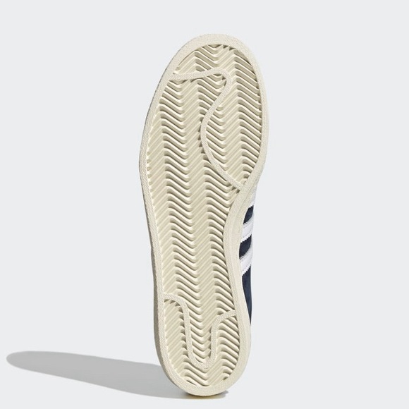 *NWT&B* Adidas / Campus 80s Suede Leather Sneaker / Navy & White / 6 Mens - Picture 3 of 10